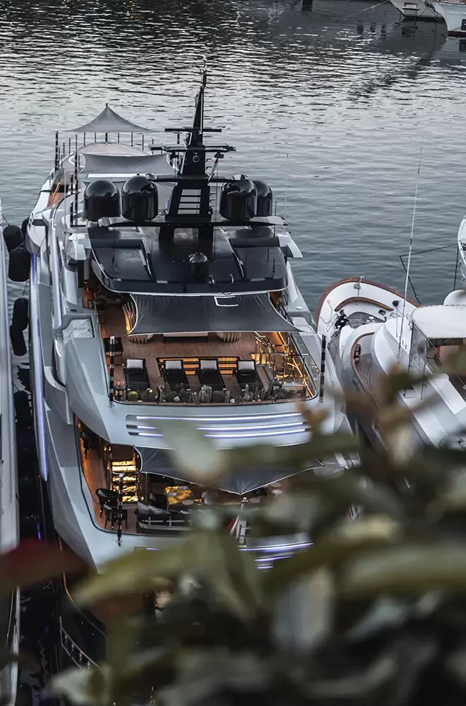 Luxury yacht