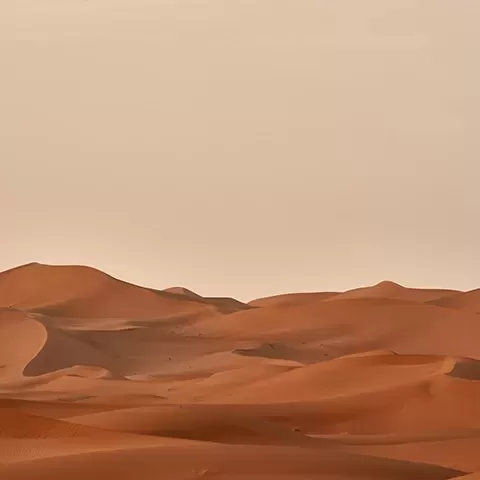 Desert sand dunes in Alula, Saudi Arabia