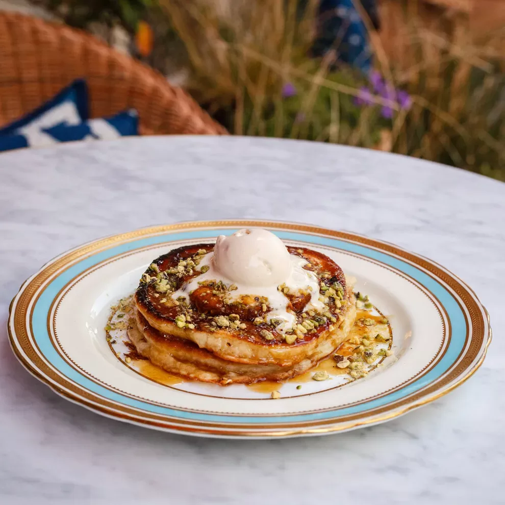 Pancake dish served at Jikoni, London