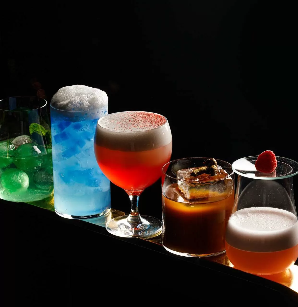 Sweeties at The Standard's range of colourful, adaptogenic cocktails
